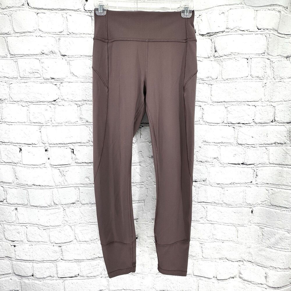Lululemon In Movement Leggings Women's 6  25” Everlux Athleisure Gym FLAW